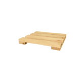 Kit 3 Deck Modular Suporte para Vasos Madeira Pinus 30x30